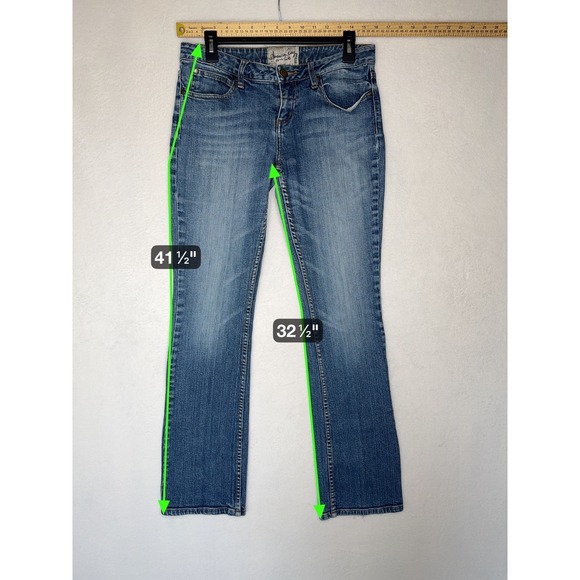 American Rag Women's Bootcut Jeans Sz 7R Medium Wash Stretch - Picture 8 of 8